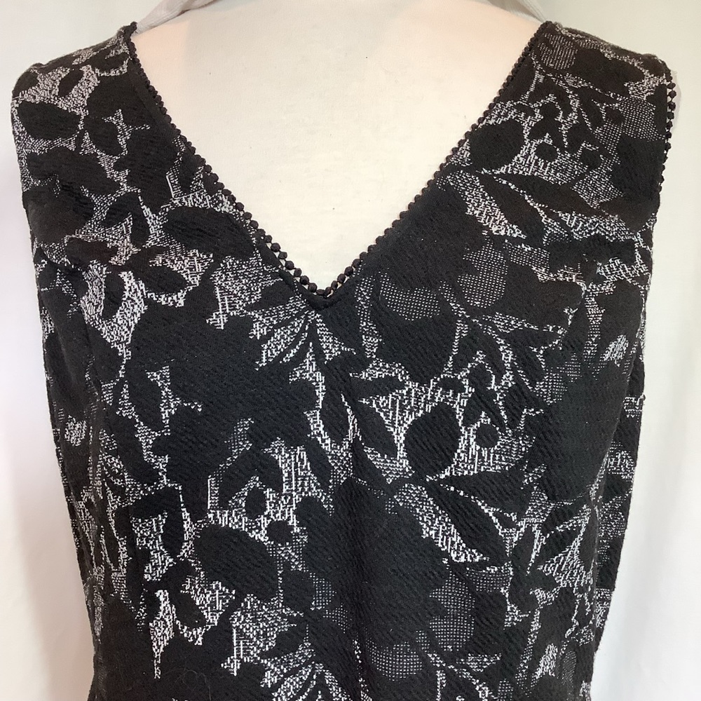 She & Sky Black Sleeveless Dress Sz 1XL - Picture 2 of 7